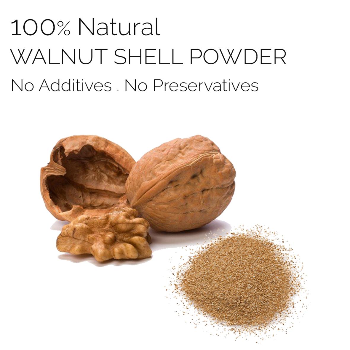 Ground walnut shell bedding top