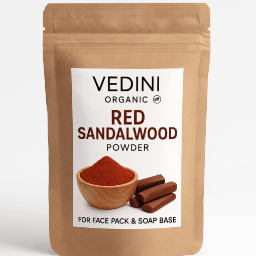 Vedini Organic Red Sandalwood Powder for Face Pack