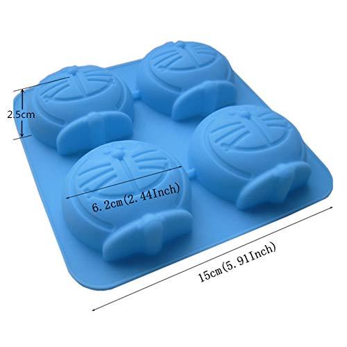 doraemon silicone soap mold
