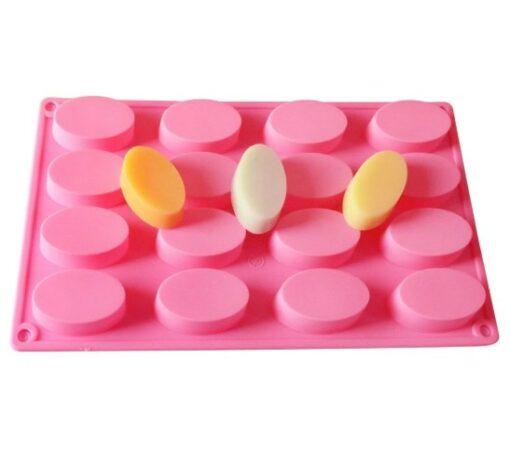 small oval shape soap making mold