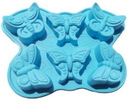 Vedini 6- Butterfly Soap Making Silicone Mold