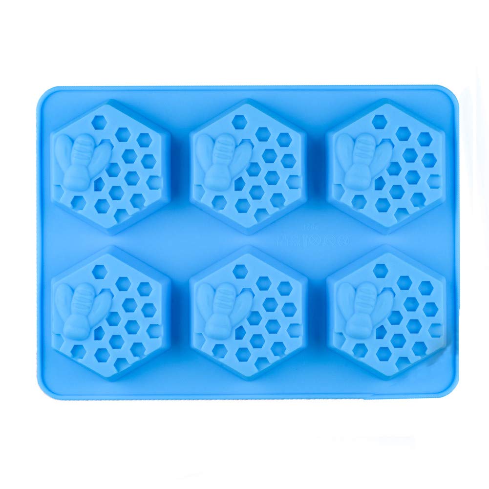 3D Silicone Candle Moulds for Soap and Resin Mold Betan Silicone 3D Screw Bee Hive Moldsoap 