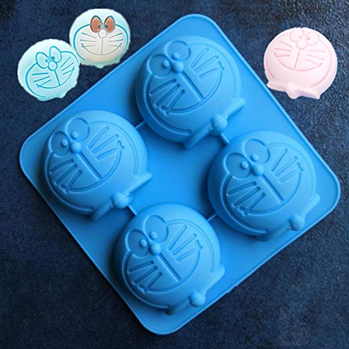 doraemon silicone soap mold
