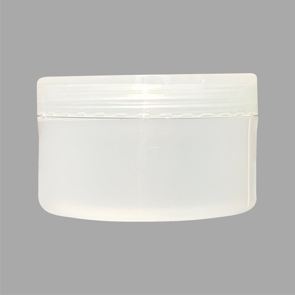 PP jar milky with safety lid and Milky Cap - Image 4