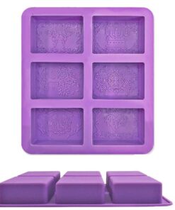 Rectangle Design Silicone Mould