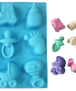 Baby Shower Party Pan Bear Soap Moulds