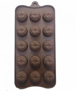 Flower shape chocolate mold