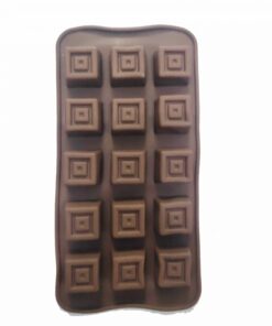 Vedini Square Box Shape Chocolate making Silicone Mould