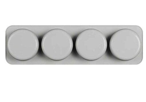 Vedini Round Shape 4 Cavity Silicone Mold
