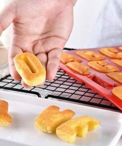 Alternative view of Vedini Big A to Z Alphabets and abcd Silicone Mold letters JKB-676