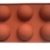 Vedini Round Shape 6 Cavity Silicone Mold