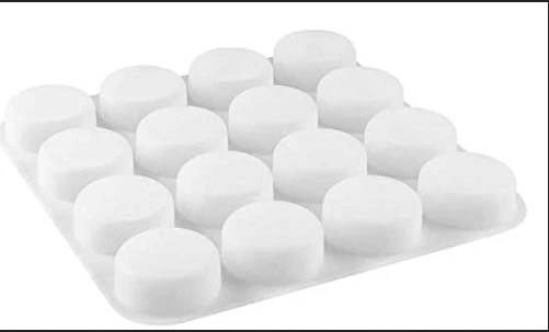 Vedini Round Shape 16 Cavity Silicone Mold