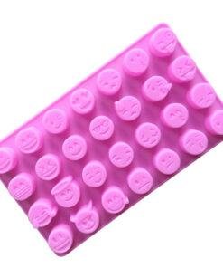Alternative view of Vedini 28 Cavity Emoji Smiley Silicon Mold(appox 3-5gm Per Cavity) JKB-670