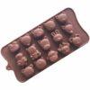 Vedini 15 Cavity Animal Faces Chocolate Making Mold