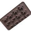 Vedini 15 Cavity Christmas Tree and Gift Box Shape Silicone Chocolate Mold