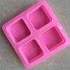 Vedini 4 Cavity Square Silicone Mold