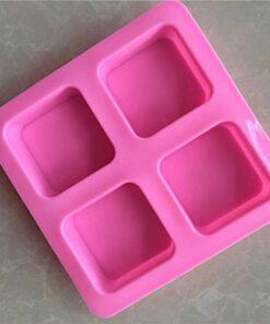 Vedini 4 Cavity Square Silicone Mold