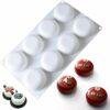 Vedini 8 Cavity 3D Round Silicon Mold
