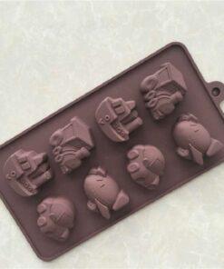 Vedini Car, Plane, Ship, Plane Shape Chocolate Making Mold