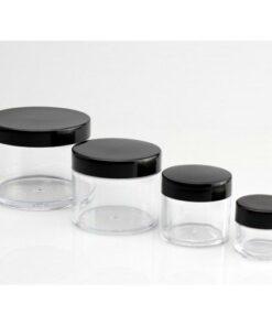 Shan Jars with Black Cap