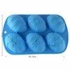 Easter Egg Cake Baking Silicone Mold