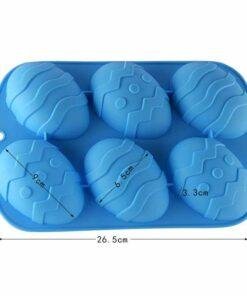 Easter Egg Cake Baking Silicone Mold