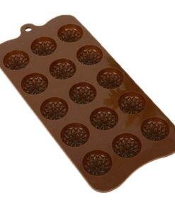 Alternative view of Vedini 15 Cavity Round Flower Design (3-5gm approx ) JKB-661
