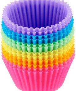 Silicone 12 Pieces round Moulds