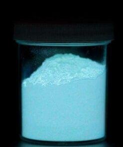 Alternative view of Vedini Glow in the Dark Powder,  Aqua - UV Reactive Glow Powder / Luminescent Glow Pigmen for Resin ,Paint  & other