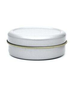 Alternative view of Vedini Metal Tin Jar or Container For Candle and Lip balm or other DIY