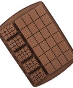 Alternative view of Vedini chocolate Multi Bar Making Silicone mold JKB-654