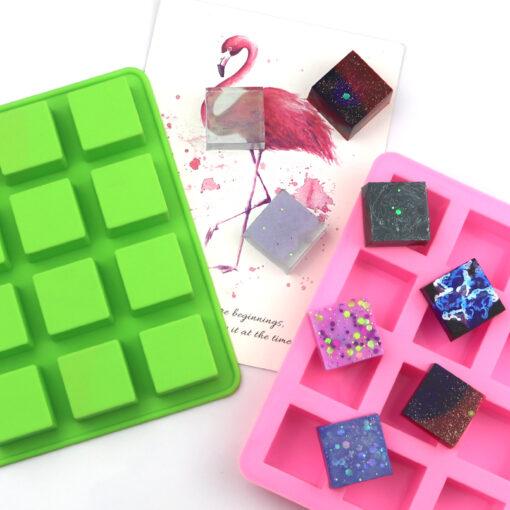 Square Shape Silicone Mold