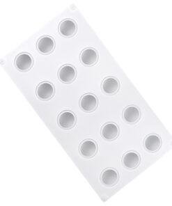 Alternative view of Vedini 15 Cavity Full Round ball shape silicon resin mold(Small 6-8gm) JKB-674