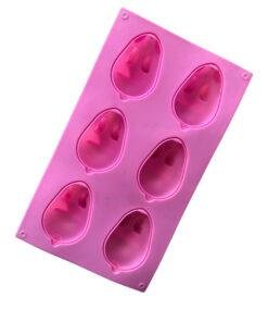 Alternative view of Vedini 6 cartoon big white rabbit cake silicone mold (95 gm approx) JKB-646