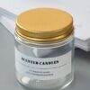 120ml glass jar with golden cap