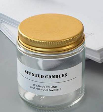 120ml glass jar with golden cap