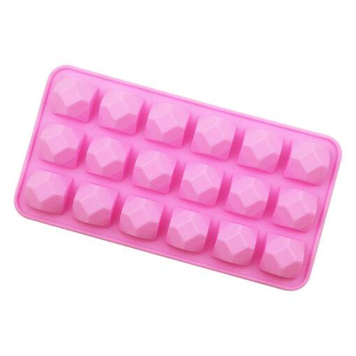 Vedini 18 even diamond chocolate silicone mold