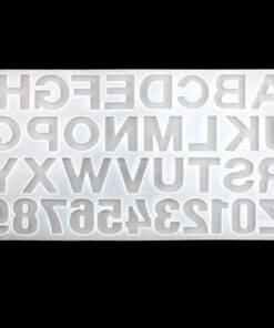 Alternative view of Vedini  A to Z Alphabets and abcd letters silicone chocolate mold JKB-610