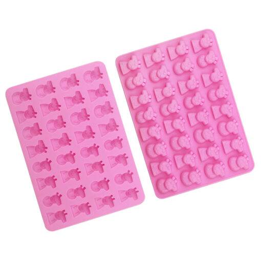 Vedini 32 even piggy silicone cake mold