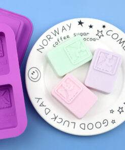 Vedini 4 even prayer angel silicone cake mold
