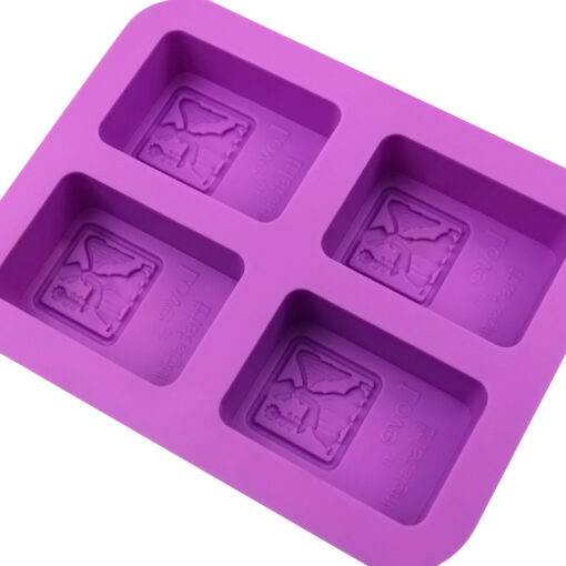 Vedini 4 even prayer angel silicone cake mold3
