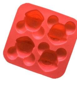 Vedini 4 even silicone mouse shape cake mold1