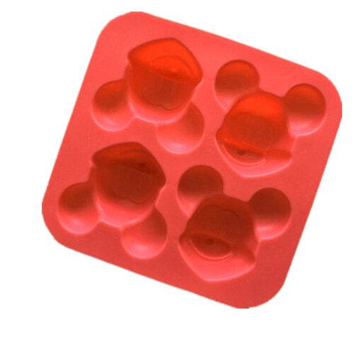 Vedini 4 even silicone mouse shape cake mold1