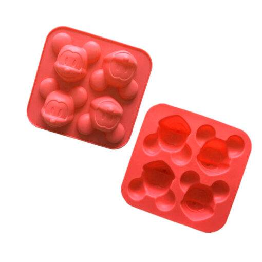 Vedini 4 even silicone mouse shape cake mold2