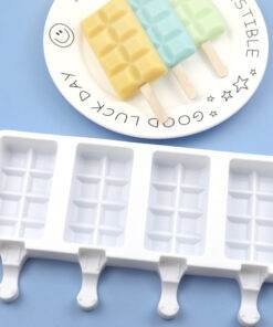 Vedini 4 large square ice cream mold