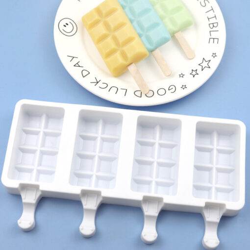 Vedini 4 large square ice cream mold