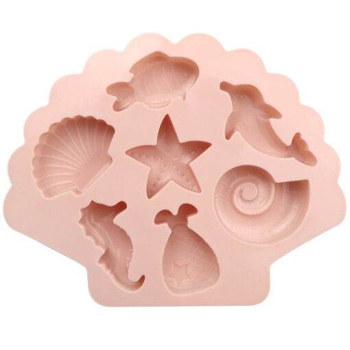 Vedini 7 even sea world DIY silicone chocolate mold1