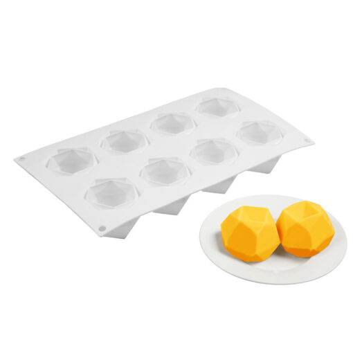 Vedini 8 even groove gem mousse mold polygonal Rubik's cube silicone mold2