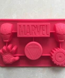 Vedini Iron Man silicone cake mold