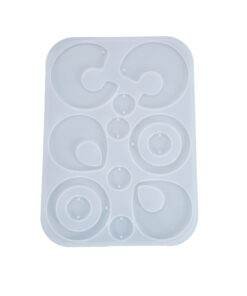 Vedini pendant earrings homemade jewelry irregular silicone mold